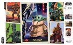 Buffalo Games - Star Wars: The Mandalorian - Trading Cards - 500 Piece Jigsaw Puzzle