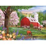 RoseArt - Puzzle Collector - Spring Morning - 300XL Piece Jigsaw Puzzle for Adults