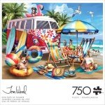 Buffalo Games - Tom Wood - Dog Days of Summer - 750 Piece Jigsaw Puzzle for Adults - Challenging Puzzle Perfect for Game Nights - Finished Size is 24.00 x 18.00