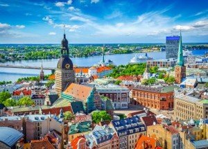Jigsaw Puzzles for Adults 1000 Piece Puzzle for Adults 1000 Pieces Puzzle 1000 Pieces- Latvijas Republika Riga Old Town