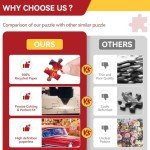300 Piece Jigsaw Puzzle for Adults – Night Car Life - Challenging Puzzle Game, Unique Artwork, Gift for Birthday, Home Decor, Fun for Family Entertainment(20.5" x 15")