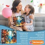 TangMosaic Fantasy Forest Jigsaw Puzzle, 1000 Piece Puzzle for Adults, Impossible Hard Difficult Challenging Puzzles for Adults 1000 Pieces, Home Decoration Puzzle, Interlock Perfectly No Dust