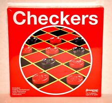Pressman Checkers -- Classic Game With Folding Board and Interlocking Checkers ,5"