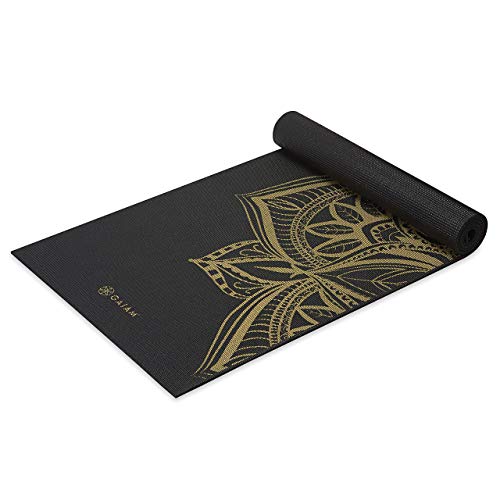 Bronze Yoga Mat - Extra Thick, Non-Slip Gaiam Print