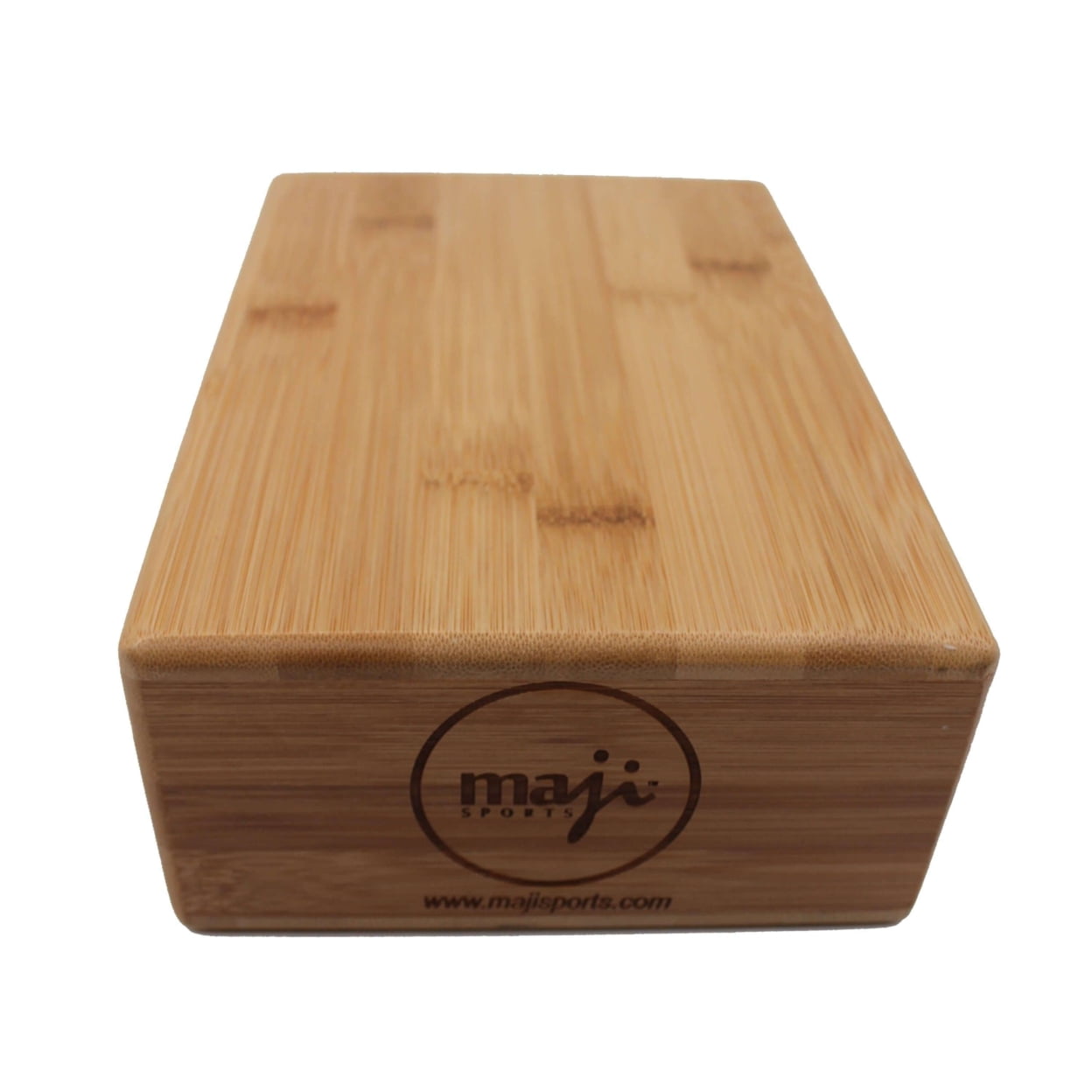 Maji Sports Carbonized Bamboo Yoga Block