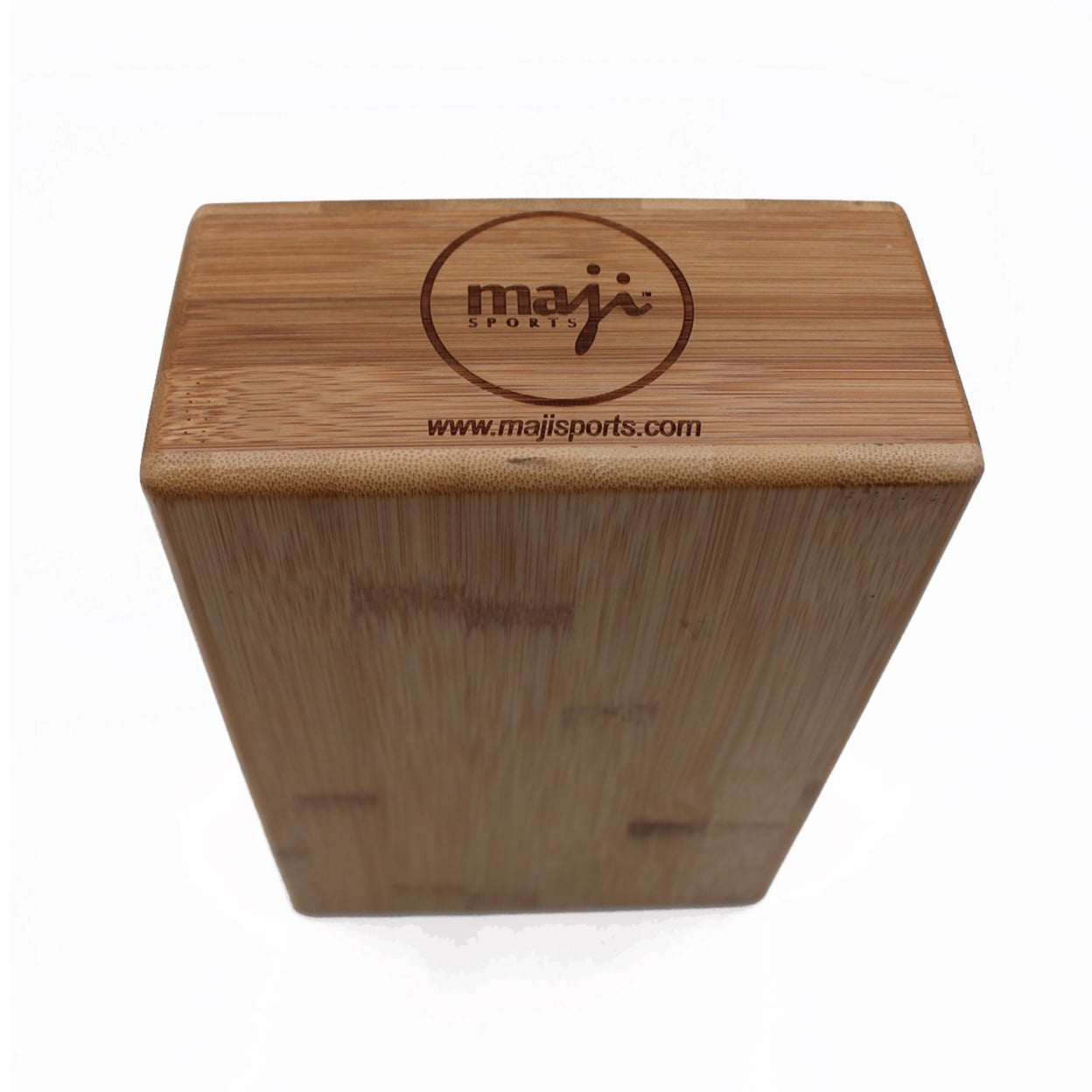Maji Sports Carbonized Bamboo Yoga Block