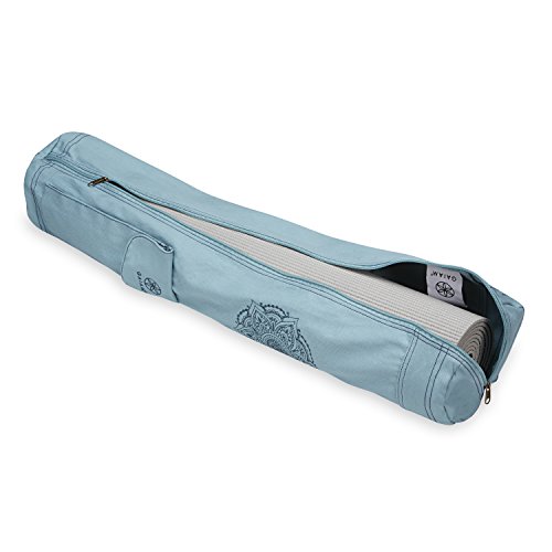 Embroidered Yoga Mat Carrier, Niagara Color