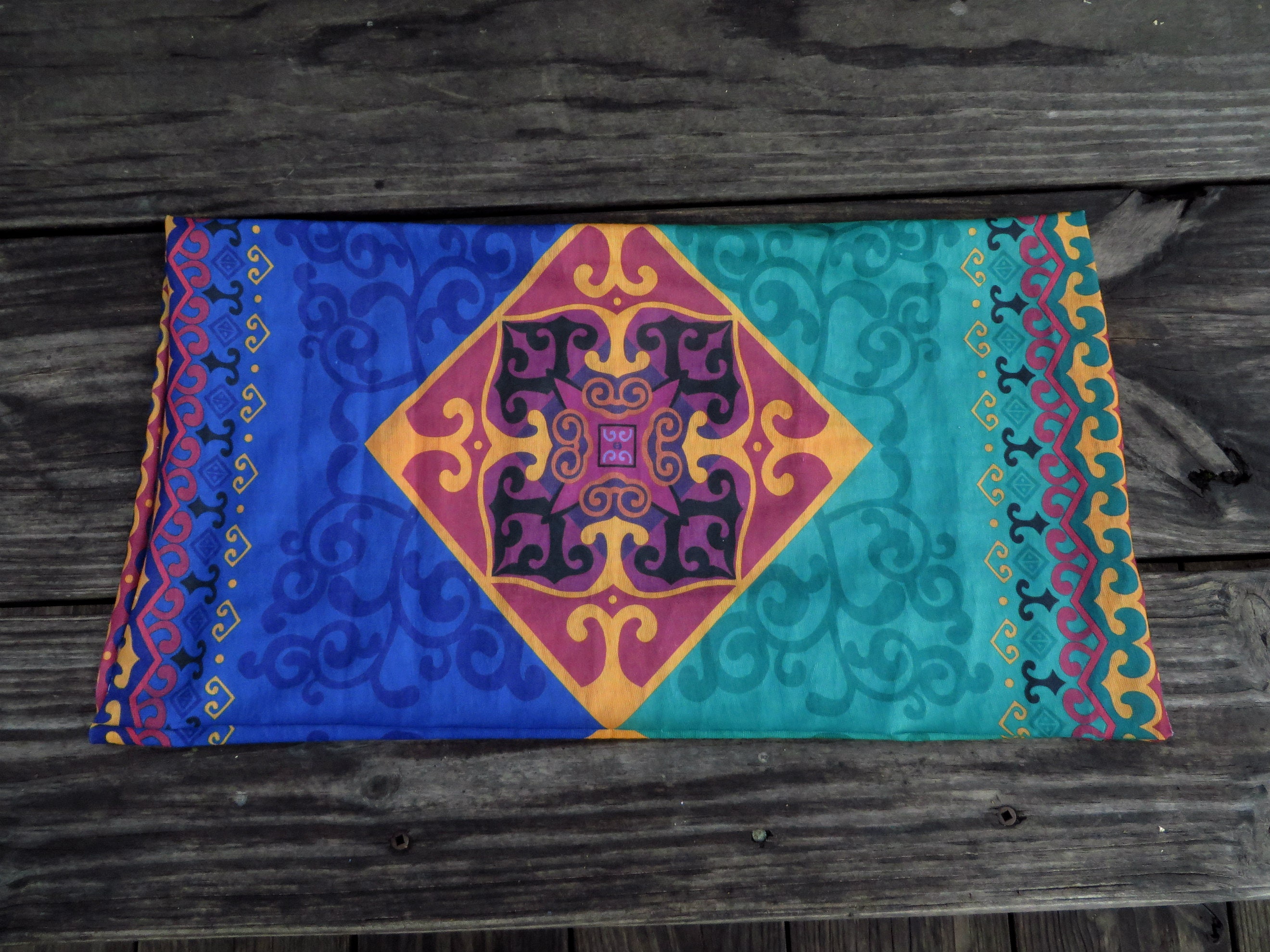 Boho Yoga Headband - Wide Turban