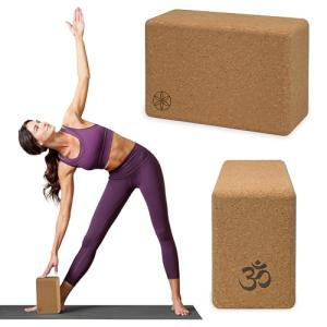 Natural Cork Yoga Block - Gaiam Sol