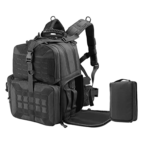 VOTAGOO Range Backpack: Tactical Handgun & Ammo Bag