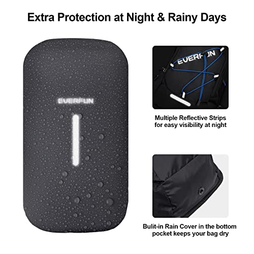 EVERFUN Insulated Hydration Backpack with 2-Liter Water Bladder