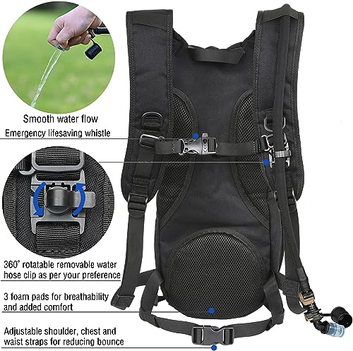 MARCHWAY Tactical Molle Hydration Pack Backpack