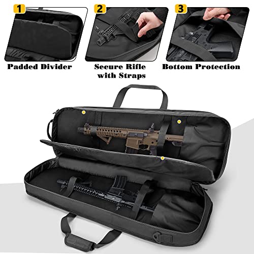 Tactical Rifle Bag Backpack with Magazine Holders