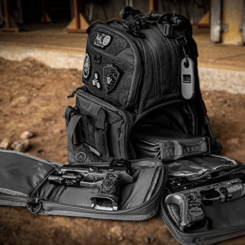 VOTAGOO Range Backpack: Tactical Handgun & Ammo Bag