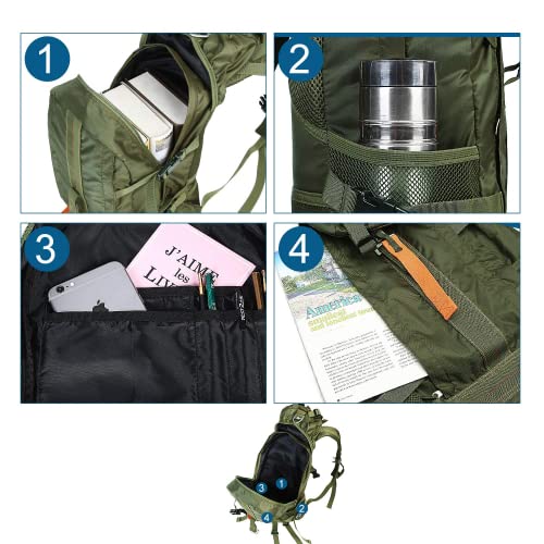 XWL SPORTS Tactical Backpack for Outdoor Adventures