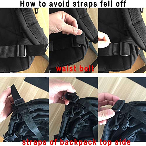 Large Military Tactical Backpack with Molle - 3 Day