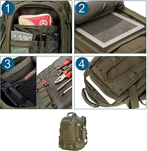 40L Outdoor Tactical Backpack for Camping and Hiking