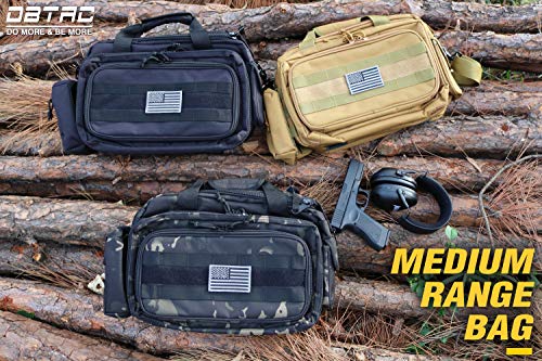 DBTAC Tactical Pistol Range Bag (Black)