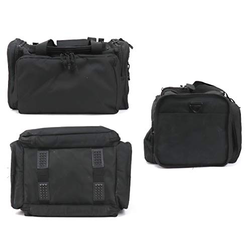 Tactical Range Bag with Multiple Compartments & Pistol Pouches