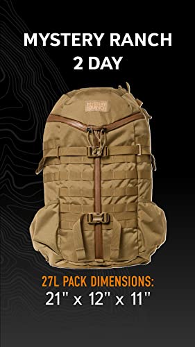 Mystery Ranch Tactical 2-Day Backpack - Coyote SM/MD