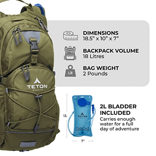 Teton Sports Hydration Pack: Ideal for Outdoor Activities