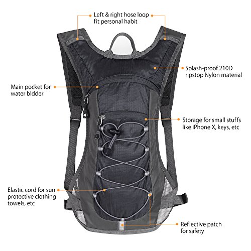 2L Water Bladder Backpack for Outdoor Adventure