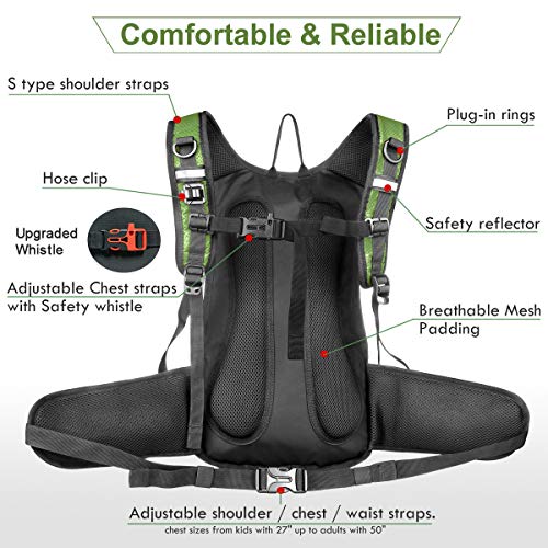 Ultralight Hydration Backpack with Insulated Storage - 2L