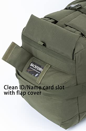 Backferry Military Duffle Bag: 85L Tactical Backpack