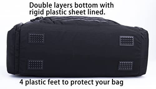 Tactical Duffle Bag with 4 Modular Packing Cubes - 65L
