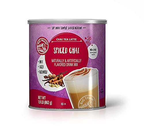 Big Train Spiced Chai Tea Latte Instant Powdered Mix, 1.9 Pound from Big Train
