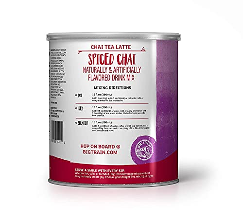 Big Train Spiced Chai Tea Latte Instant Powdered Mix, 1.9 Pound from Big Train