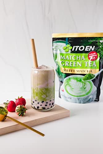 Ito En Matcha Green Tea, Sweet Powder, 17.5 Ounce (Pack of 1), Sweetened Green Tea Powder from Ito En (North America) Inc.