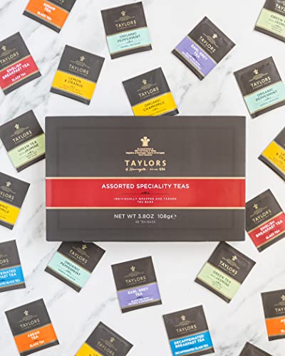 Taylors of Harrogate Assorted Specialty Teas Box , 48 count (Pack of 1) by Brands of Britain, LLC - Taylors of Harrogate