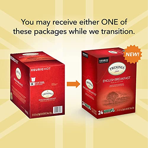 Twinings of London English Breakfast Tea K-Cups for Keurig, 24 Count by Twinnings