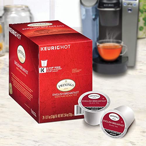 Twinings of London English Breakfast Tea K-Cups for Keurig, 24 Count by Twinnings