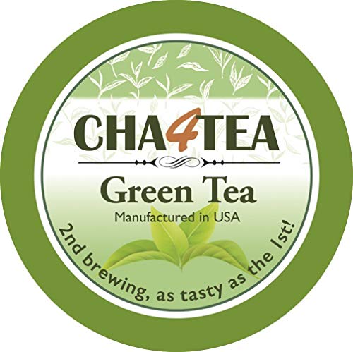 Cha4TEA 36-Count Green Tea Pods for Keurig K-Cup Brewers from 