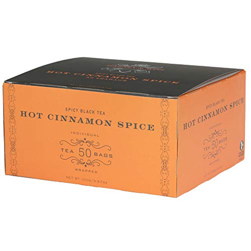 Harney & Sons Hot Cinnamon Spice Tea, 50 Tea Bags by Harney & Sons