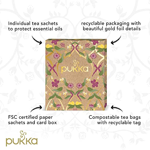 Pukka Herbs | Support Tea Selection Box | Eco Friendly Gift | Ideal Birthday, Thank You or Thinking Of You Gift | Perfect For Feeling Strong | 45 Sachets | 5 Flavours from AmazonUs/UNDA7