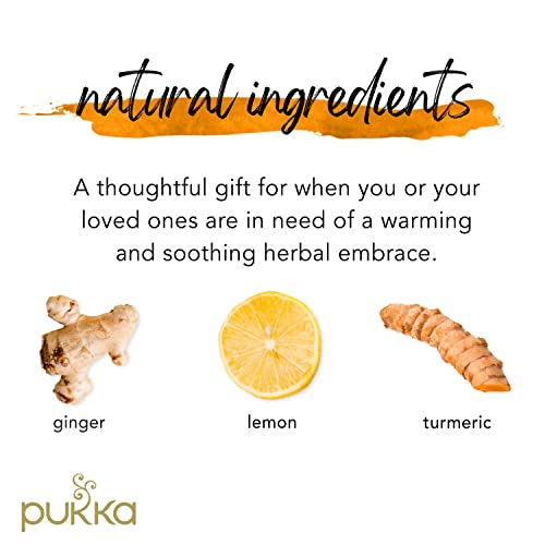Pukka Herbs | Support Tea Selection Box | Eco Friendly Gift | Ideal Birthday, Thank You or Thinking Of You Gift | Perfect For Feeling Strong | 45 Sachets | 5 Flavours from AmazonUs/UNDA7