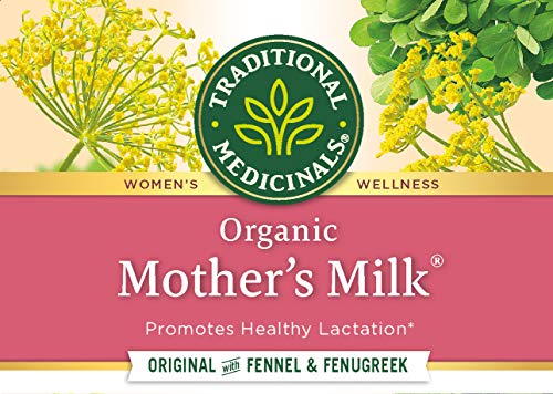 Traditional Medicinals Organic Mother's Milk Women's Tea, Promotes Healthy Lactation, 16 Tea Bags (Pack of 6) from Traditional Medicinals