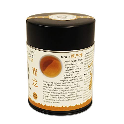 The Tao of Tea, Green Dragon Oolong Tea, Loose Leaf, 3.5 Ounce Tin from The Tao of Tea