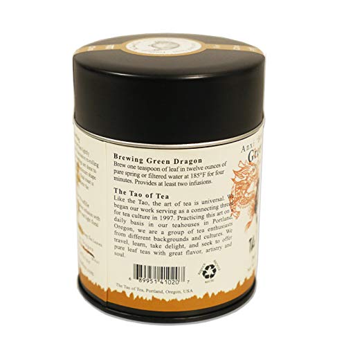 The Tao of Tea, Green Dragon Oolong Tea, Loose Leaf, 3.5 Ounce Tin from The Tao of Tea