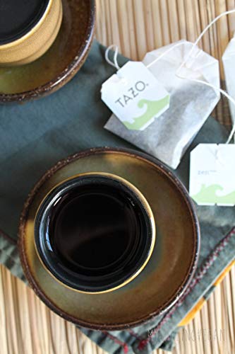 Tazo Tea Bags Sampler 20 Count Variety Gift Box, 10 Different Flavors with By The Cup Honey Sticks from By The Cup