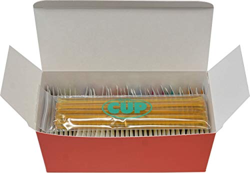 Tazo Tea Bags Sampler 20 Count Variety Gift Box, 10 Different Flavors with By The Cup Honey Sticks from By The Cup