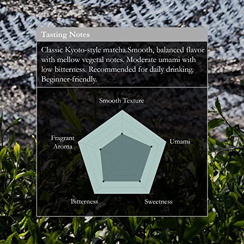 Naoki Matcha Superior Ceremonial Blend â Authentic Japanese First Harvest Ceremonial Grade Matcha Green Tea Powder from Uji, Kyoto (40g / 1.4oz) from Naoki