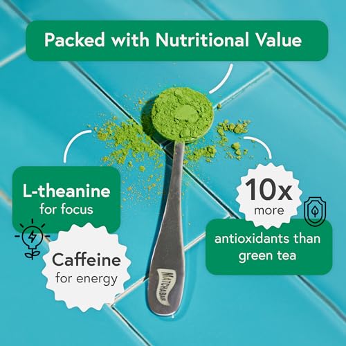 MATCHABAR Ceremonial Grade Matcha Green Tea Powder (30g Tin) | Premium, First Harvest Authentic Japanese Matcha | Healthy Antioxidants, Natural Energy, and Amino Acids by MATCHABAR