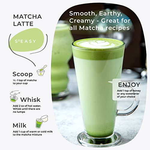 AprikaLife Organic Japanese Matcha Green Tea Powder â USDA & JAS Organic - Authentic Japanese Origin - Premium Culinary Grade - [100g Value Size] by 