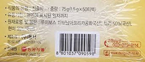Dongsuh Food Rooibos Roasted Barley Tea 75g (1.5 g x 50 Bags) from Dongsuh Food