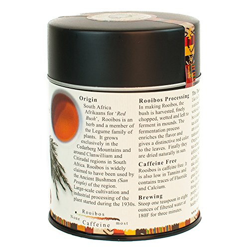 The Tao of Tea, Rooibos Tea, Loose Leaf, 4 Ounce Tin by The Tao of Tea