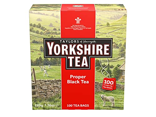 Yorkshire Tea Taylors of Harrogate, Red, 100 Count by Taylors of Harrogate